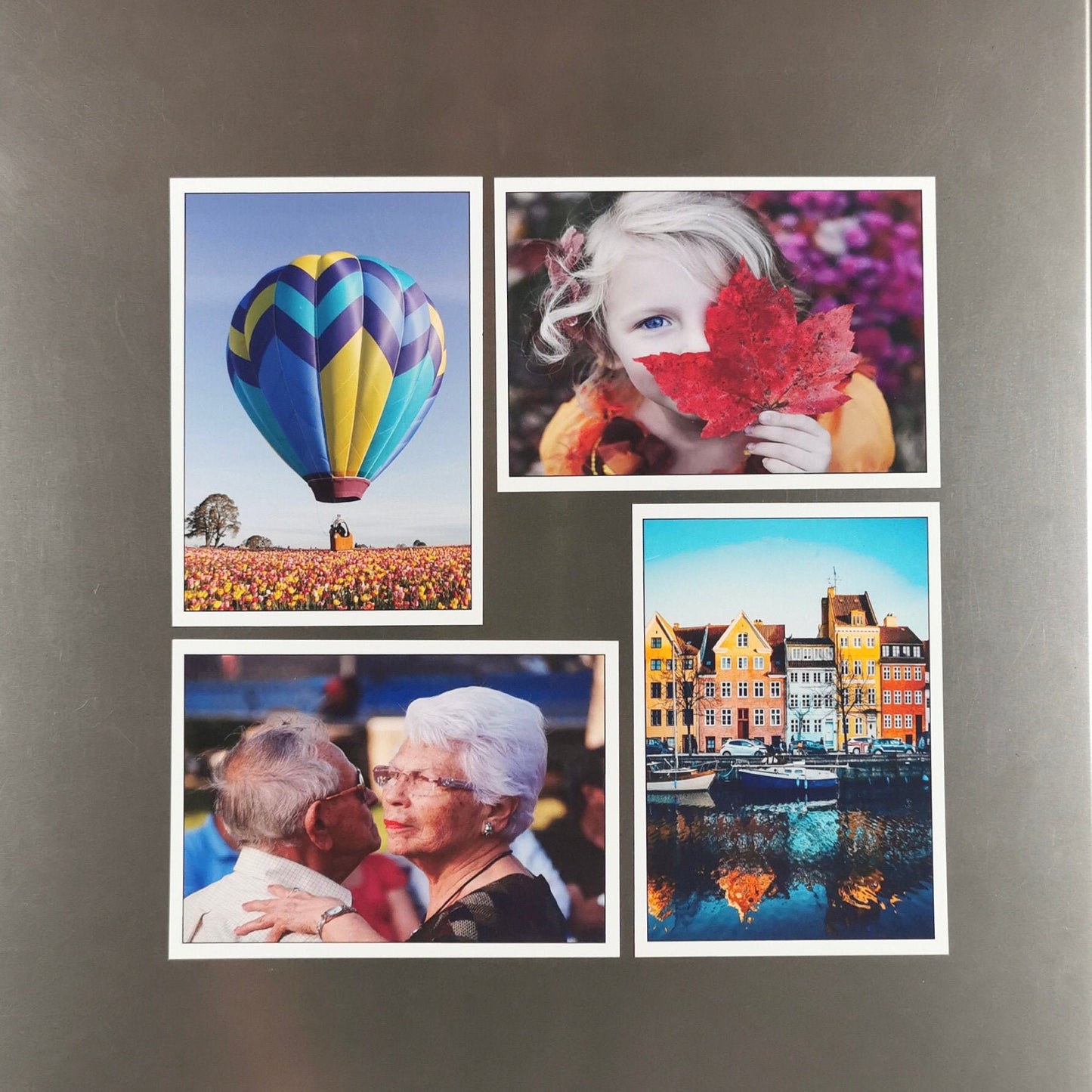 Personalised 10cm x 14cm Large Photo Magnet – Custom Picture Magnetagnet