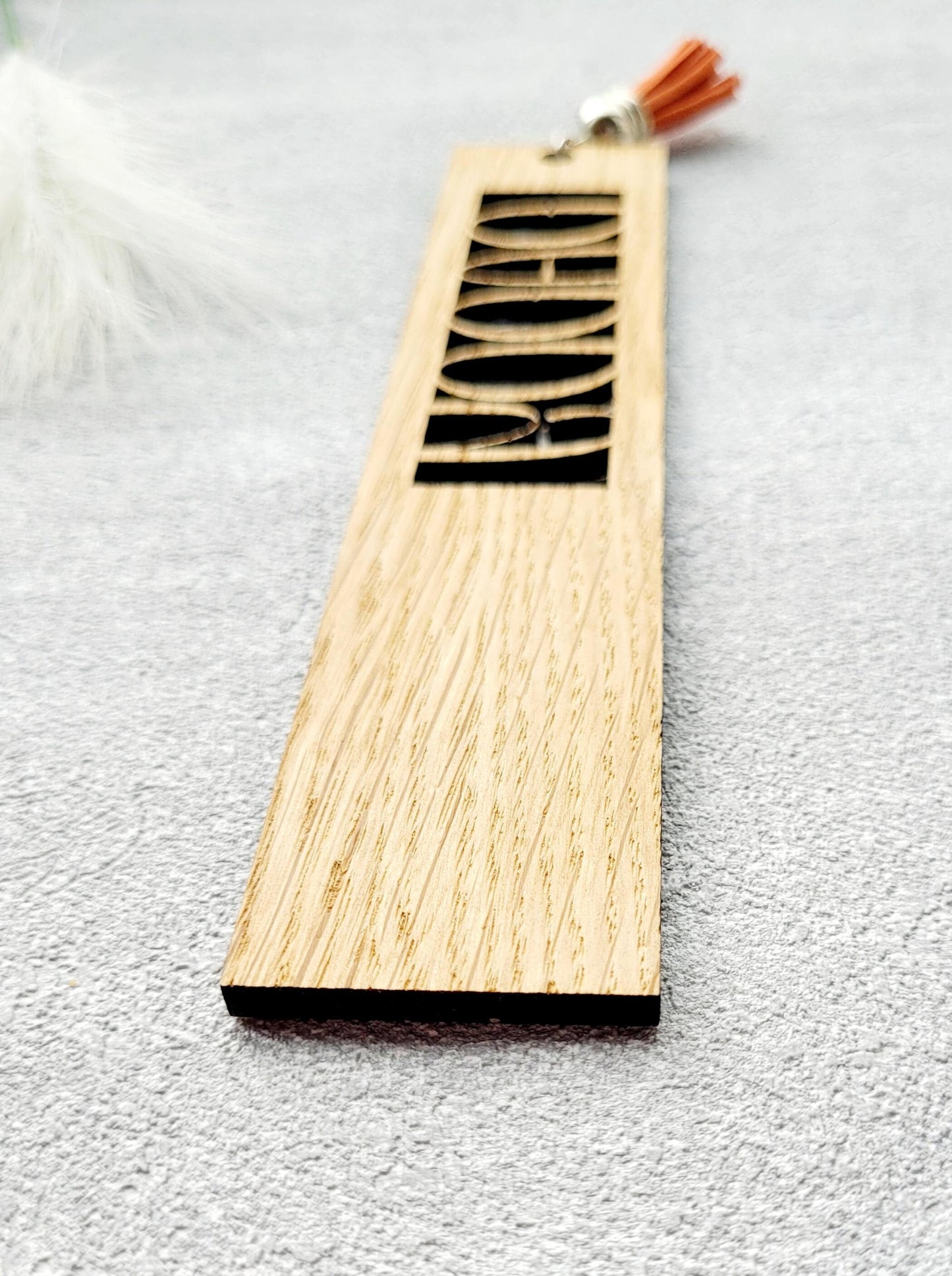 Dad Bookmark, Personalised Wooden Bookmark