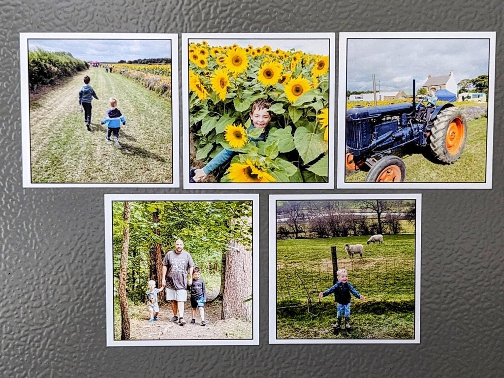 7cm Photo Fridge Magnet
