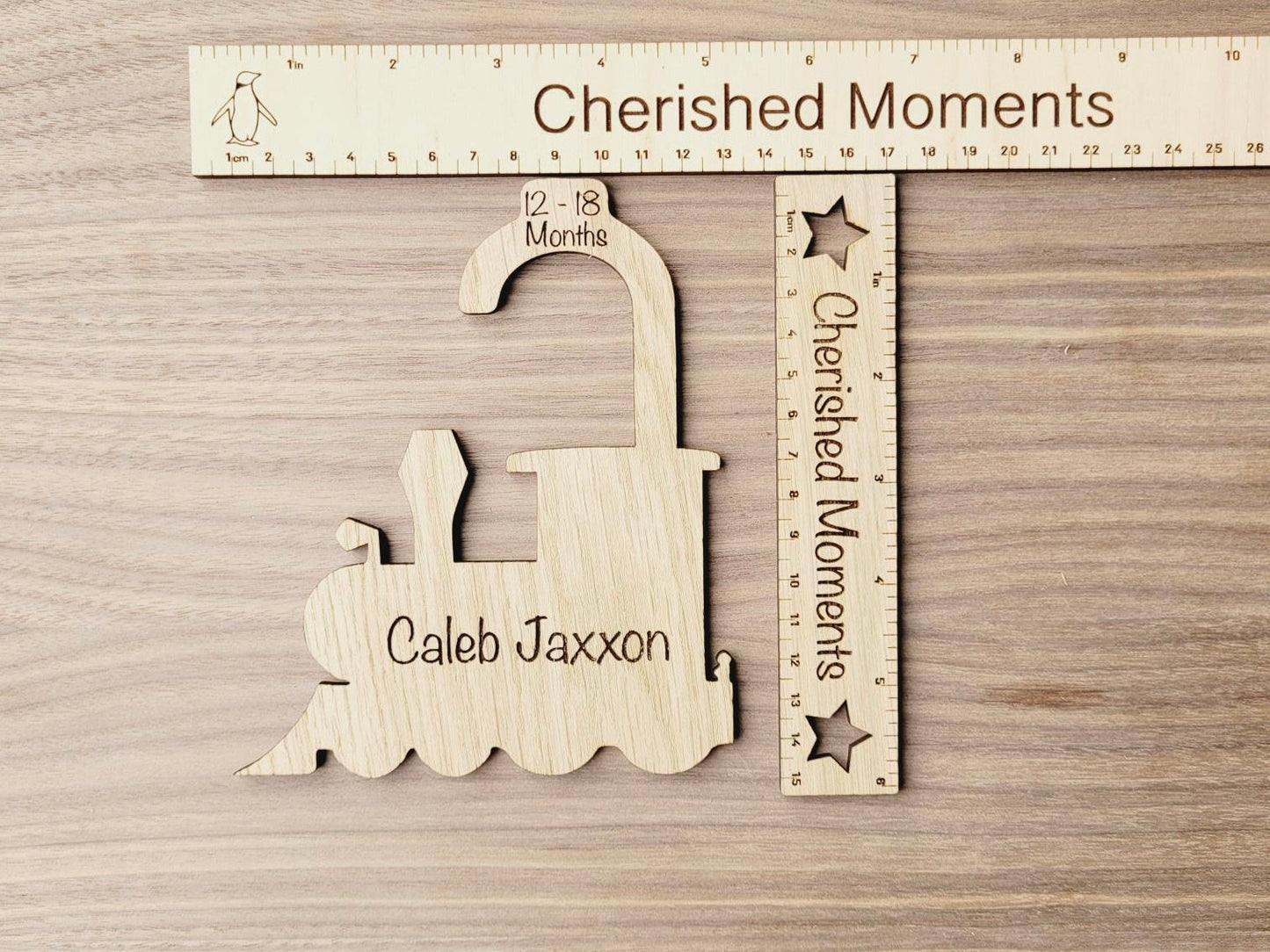 Wooden Baby Clothes Hanger, Nursery Wardrobe Divider
