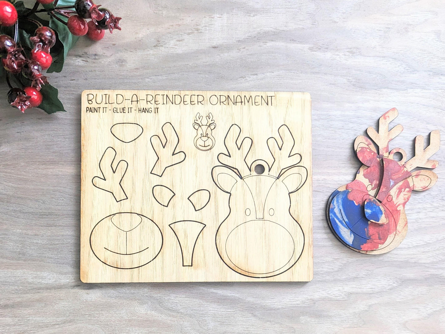 Paint Your Own Christmas Decorations Kit