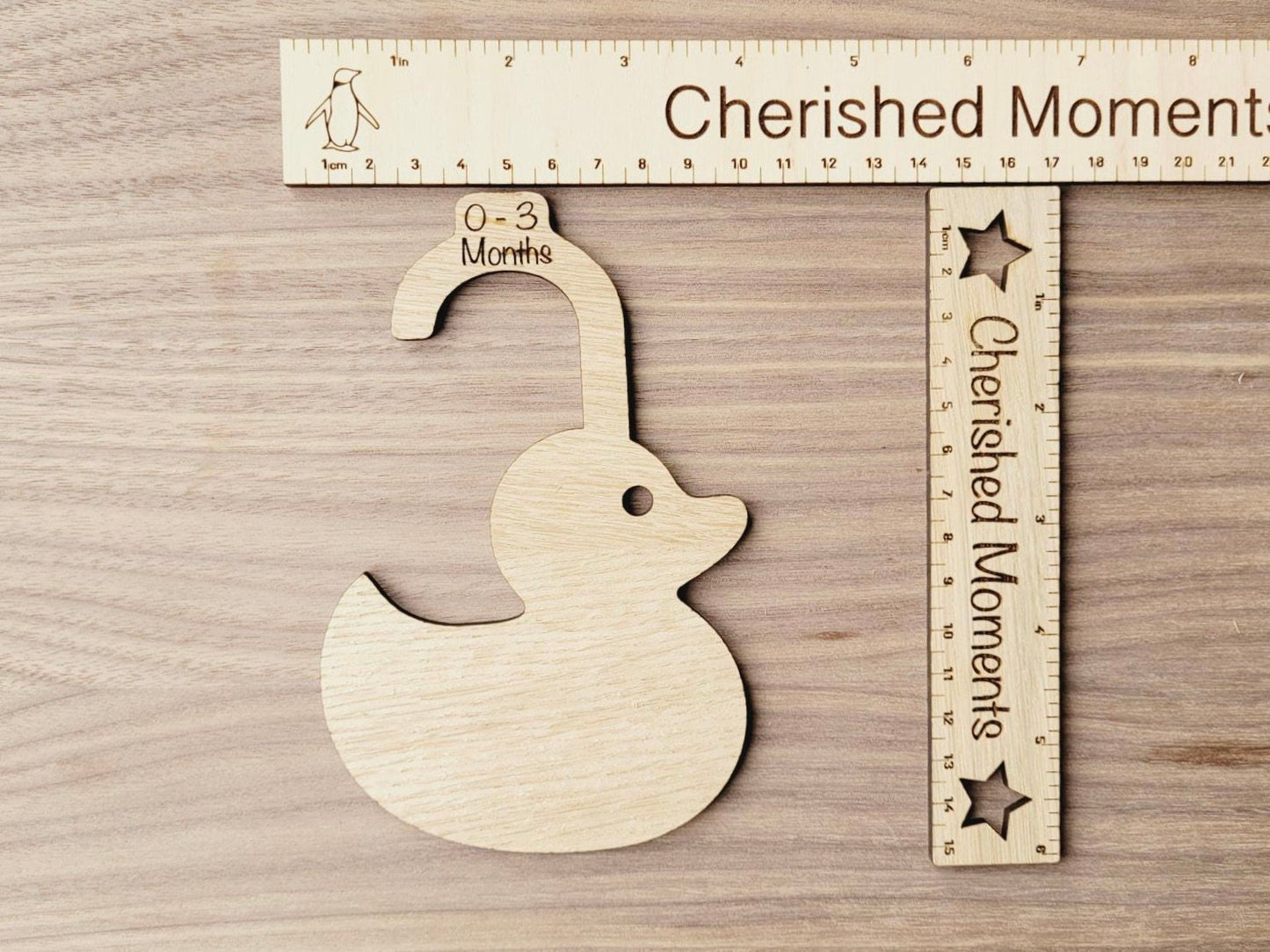 Wooden Baby Clothes Hanger, Nursery Wardrobe Divider