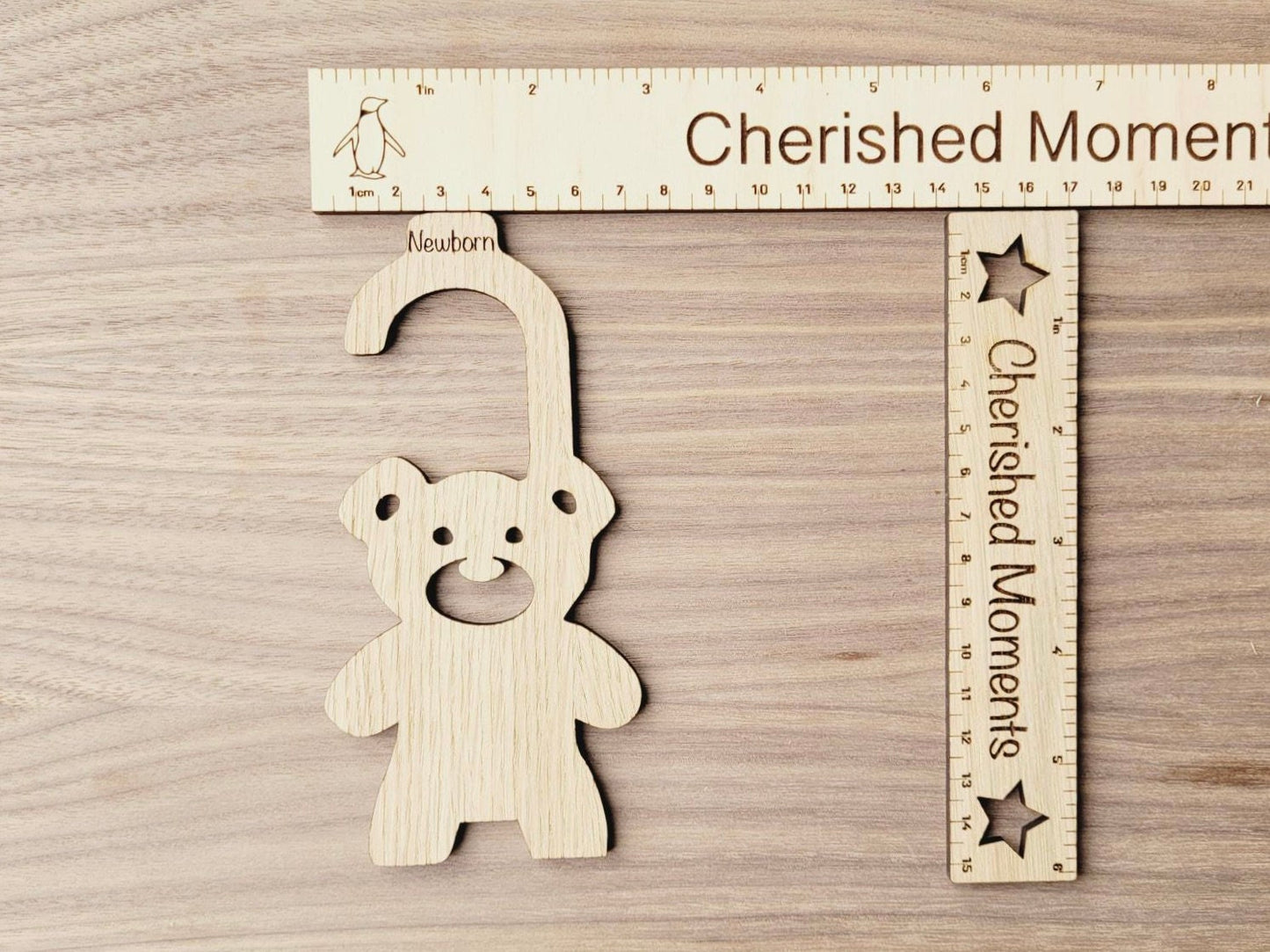 Wooden Baby Clothes Hanger, Nursery Wardrobe Divider