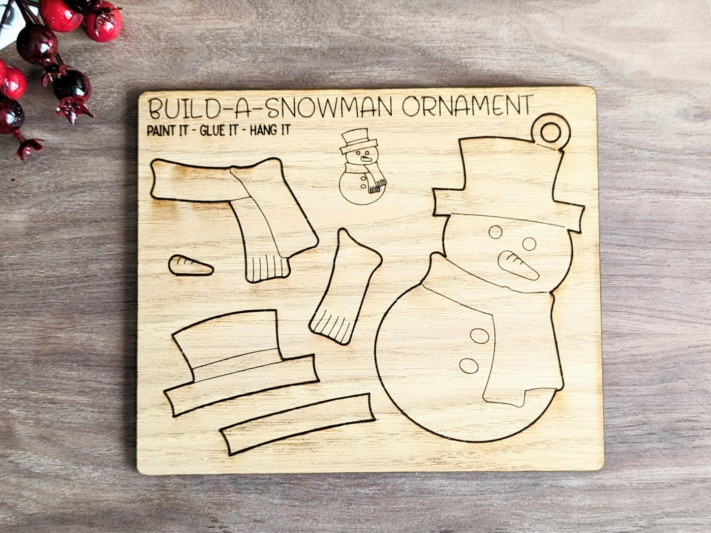 Paint Your Own Christmas Decorations Kit