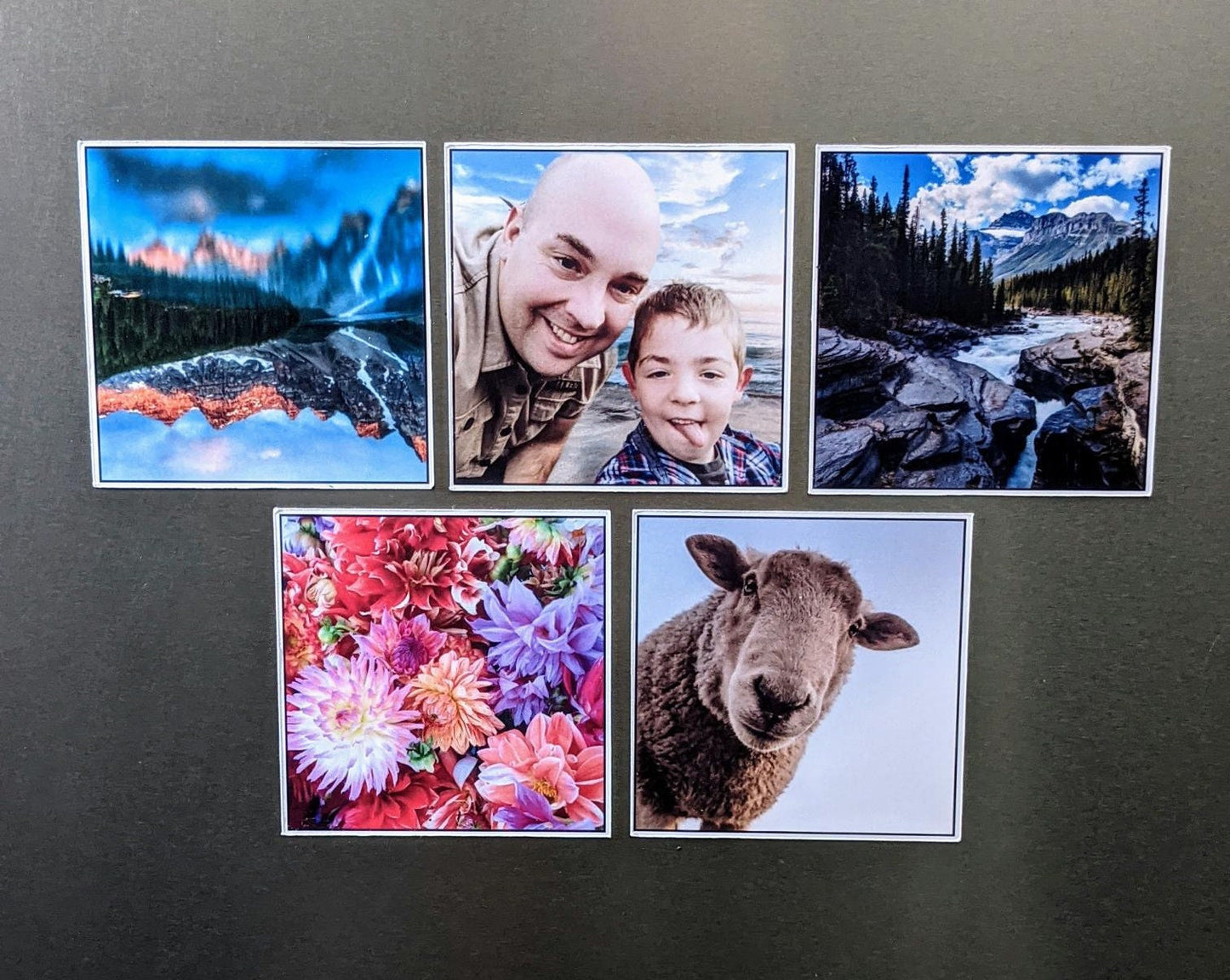 6cm Photo Tiles, Photo Magnet