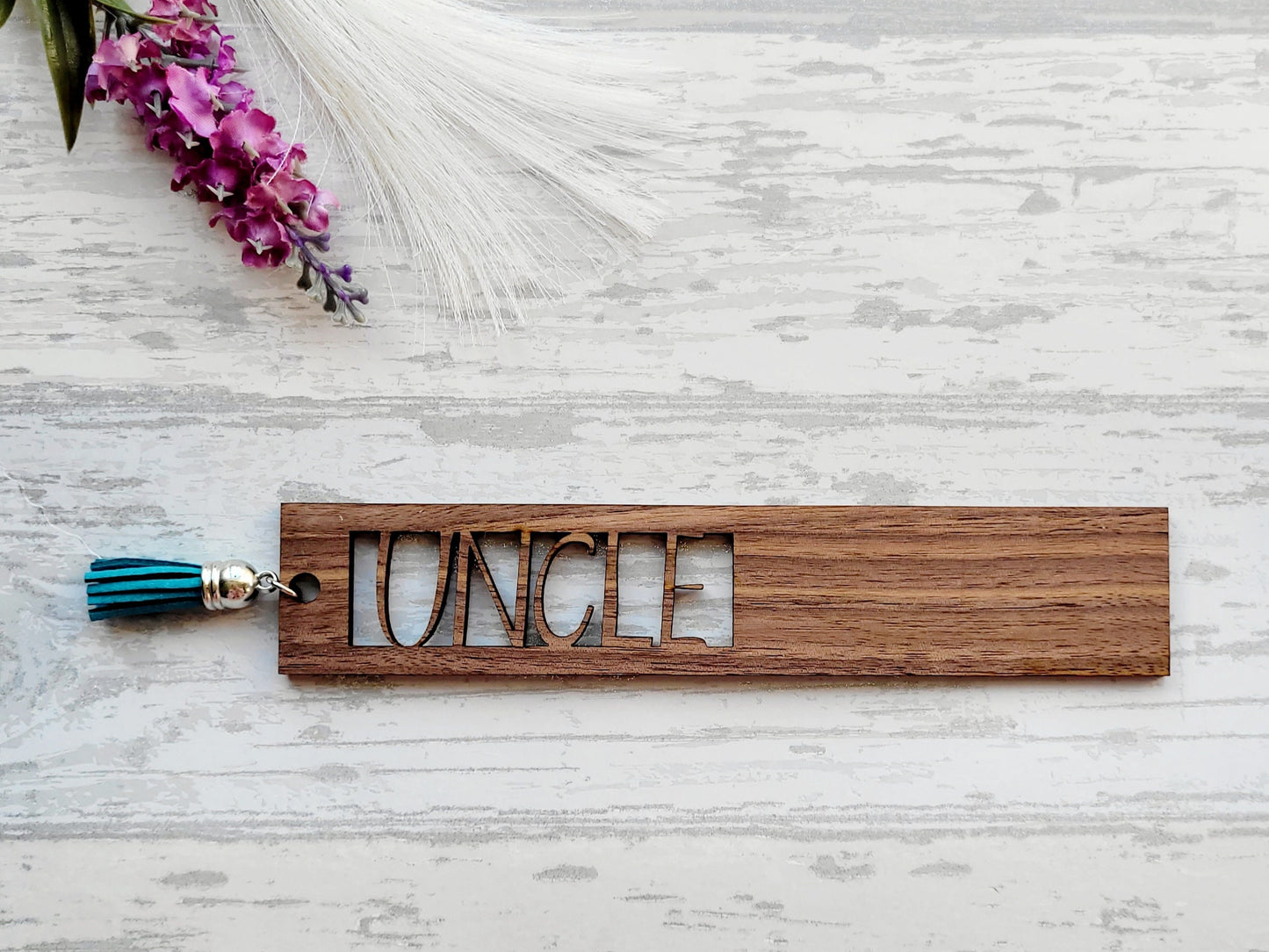 Personalised Uncle Bookmark