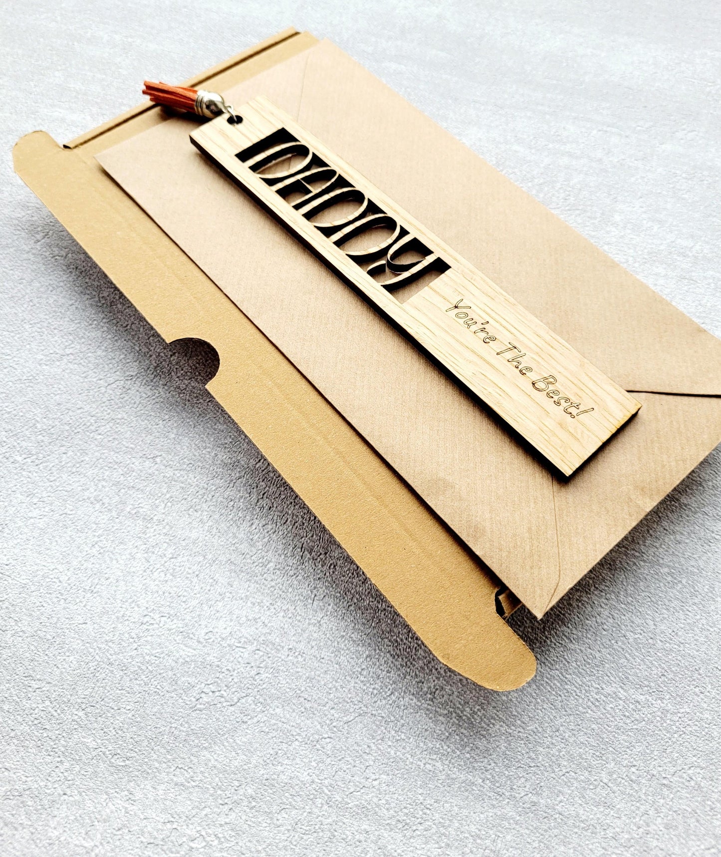 Personalised Uncle Bookmark