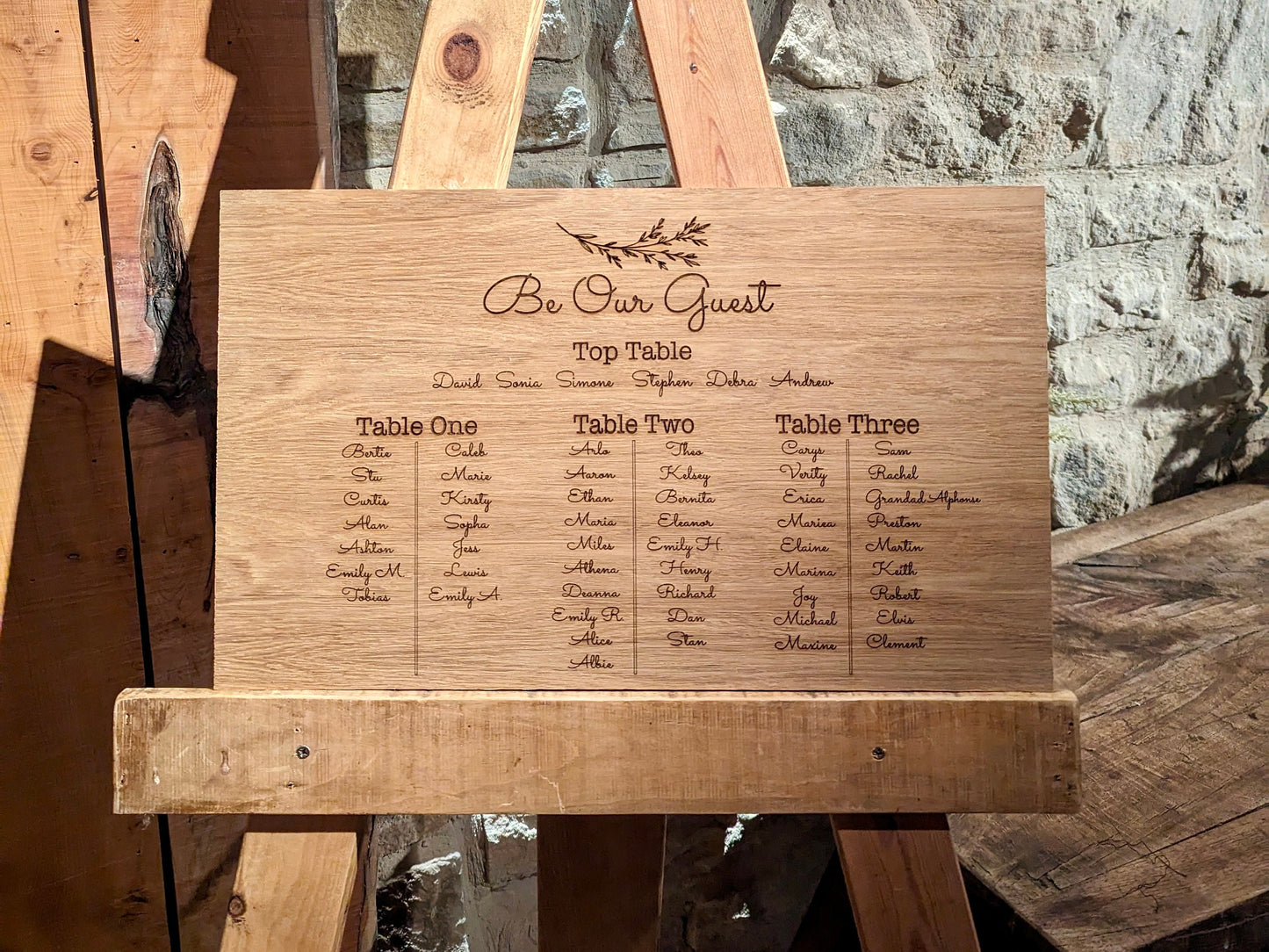 Wedding Table Plan, Wooden Seating Chart, Rustic Event Sign, Boho Wedding Decor