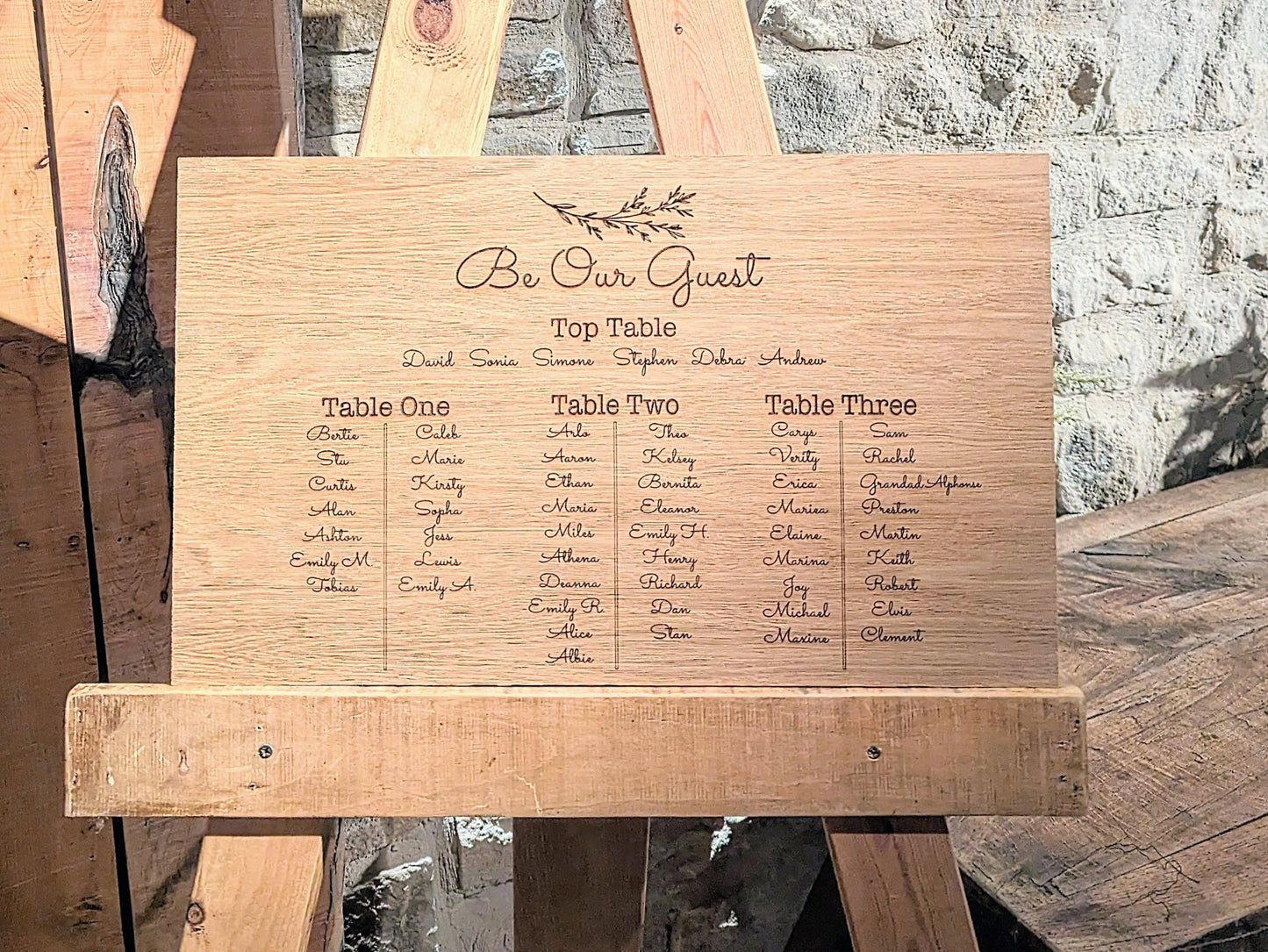 Wedding Table Plan, Wooden Seating Chart, Rustic Event Sign, Boho Wedding Decor