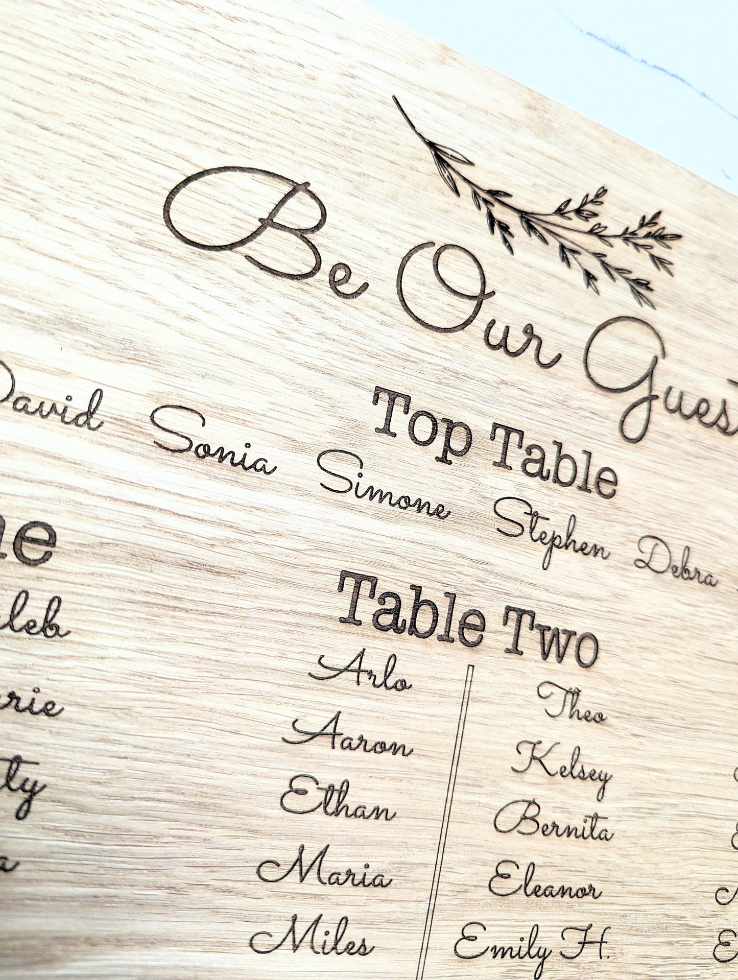 Wedding Table Plan, Wooden Seating Chart, Rustic Event Sign, Boho Wedding Decor