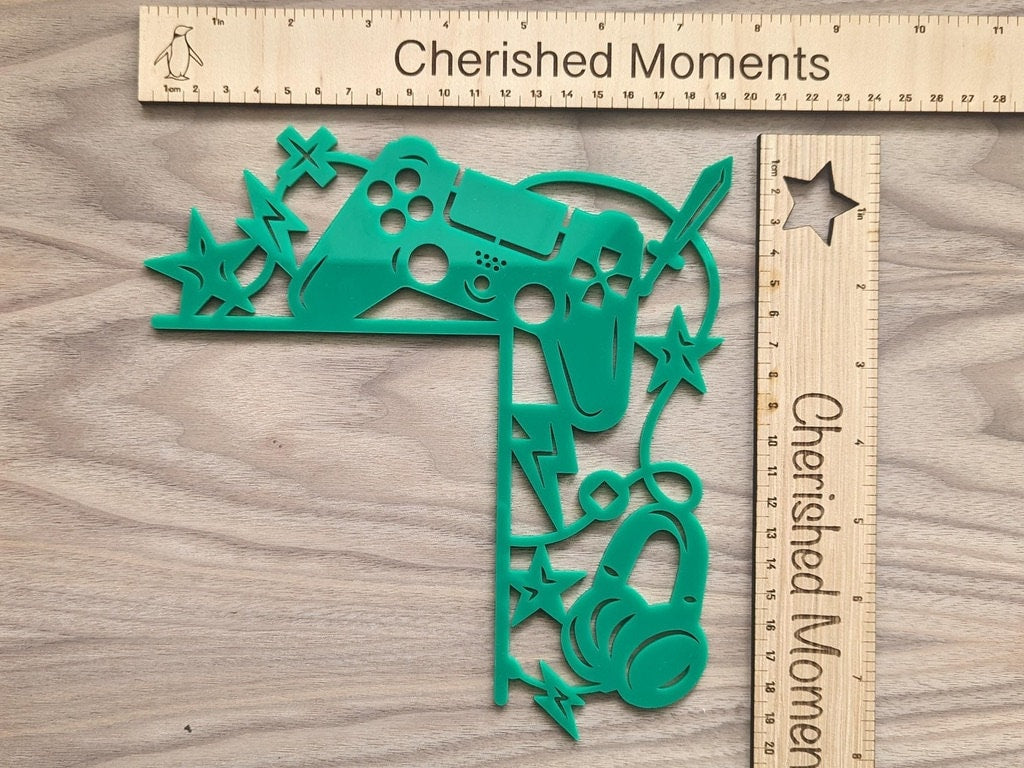 Monster Door Sign, Door Corner Trim, Green Bedroom Decor, Nursery Gift for Boys