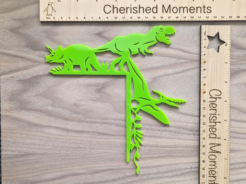 Monster Door Sign, Door Corner Trim, Green Bedroom Decor, Nursery Gift for Boys