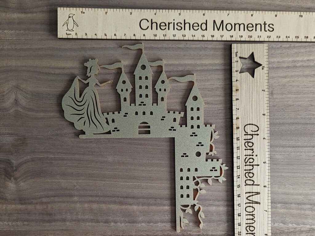 Princess-Themed Door Corner Decoration – A Magical Touch for Little Girls!