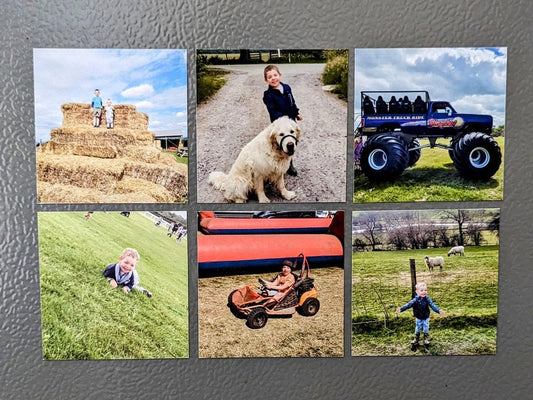 7cm Fridge Magnets, Photo Tile