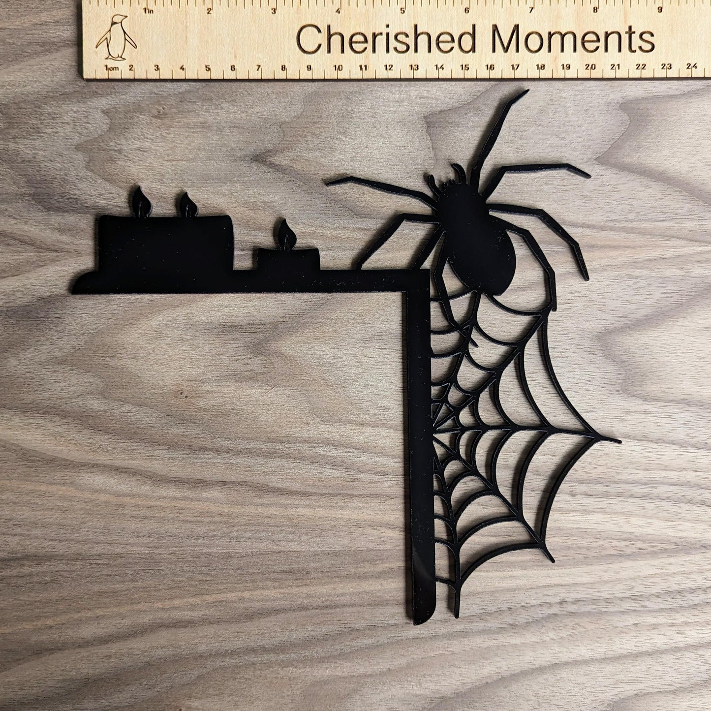 Spider Web Door Corner Decoration – Halloween Decor