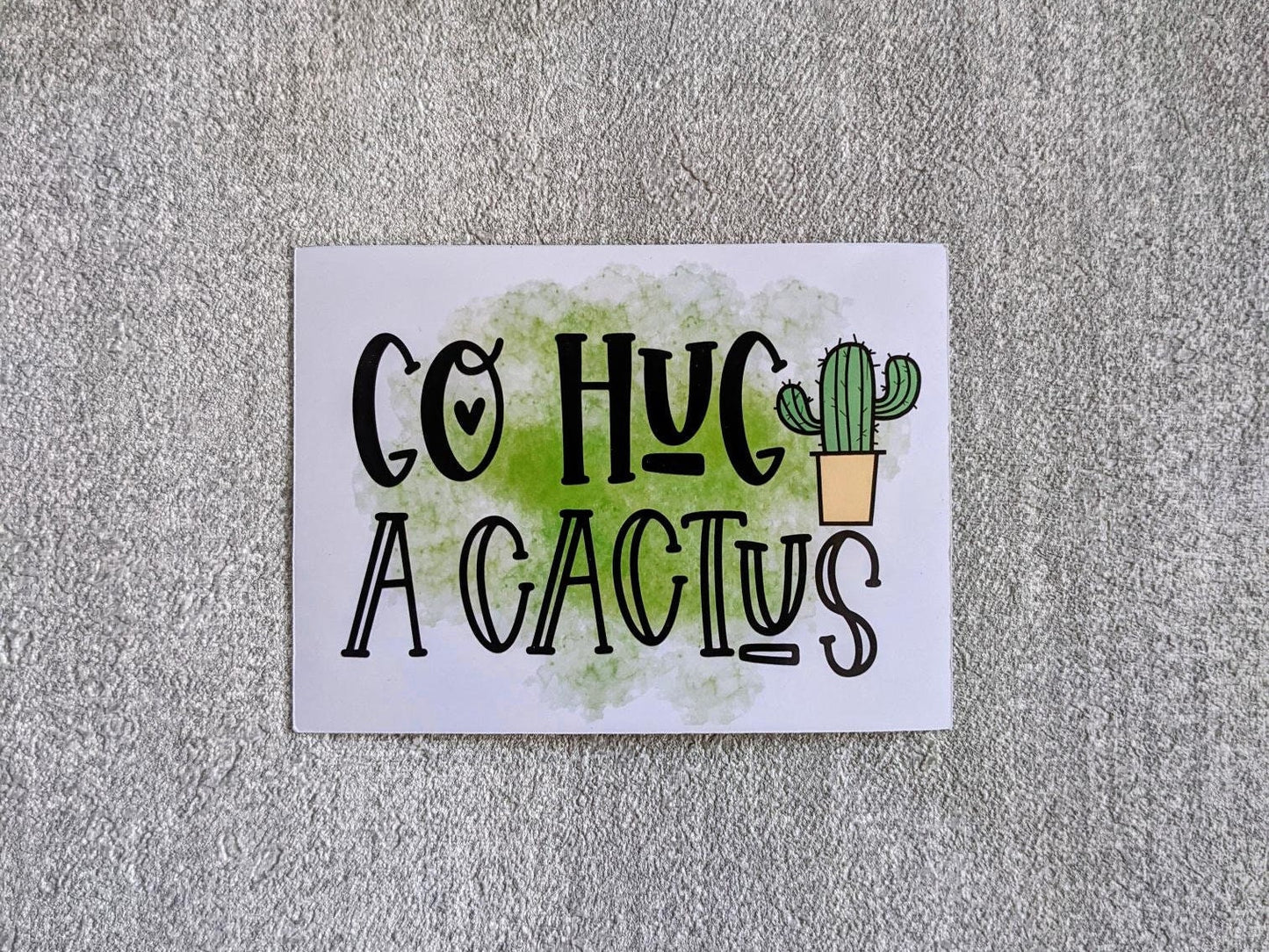 Cactus Magnet, Funny Fridge Magnet