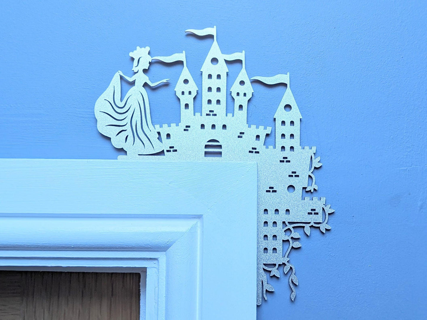 Fairy Tale Corner Decor – Magical Unicorn, Mermaid, Dancer, and Castle Acrylic Ornaments for Door Frames & Shelves | Whimsical Nursery & Playroom Accent