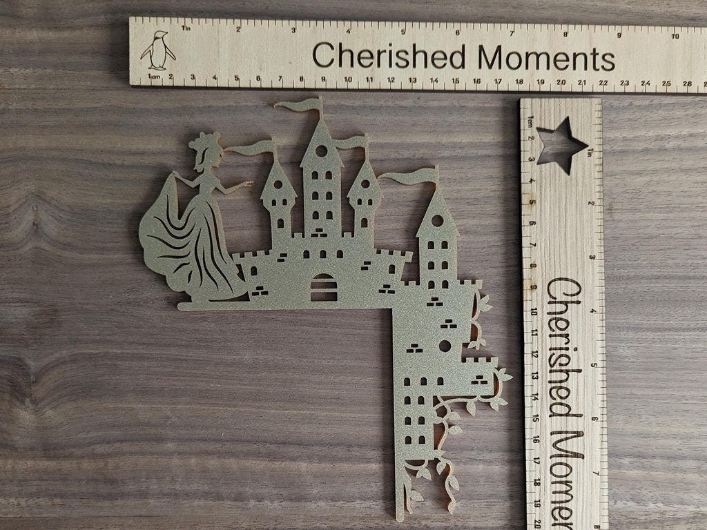 Ballet Dance Wall Art - Magical Nursery Decor, Reversible Corner Decoration for Door Frames, Photo Frames & Shelves