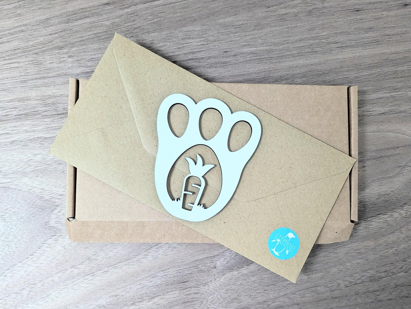 Easter Bunny Feet Stencil – Rabbit Footprint