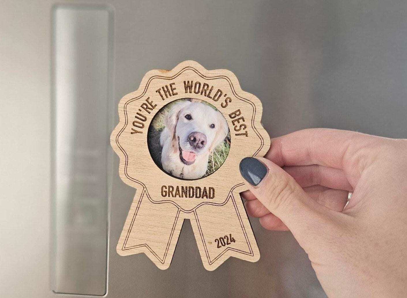 World’s Best Daddy Magnet – Picture Fridge Magnet