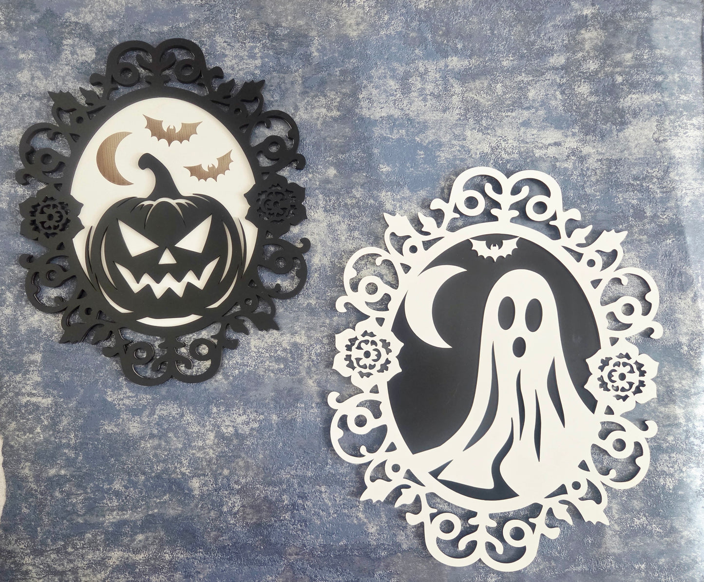 Halloween Wall Art – Gothic Pumpkin or Ghost Sign