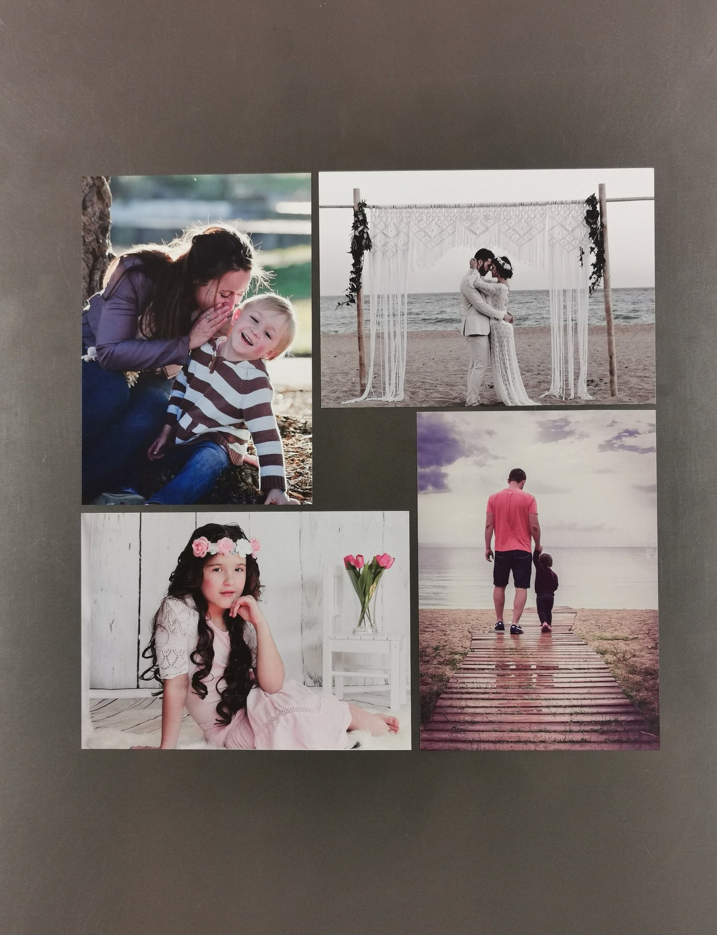 Personalised 10cm x 14cm Large Photo Magnet – Custom Picture Magnetagnet