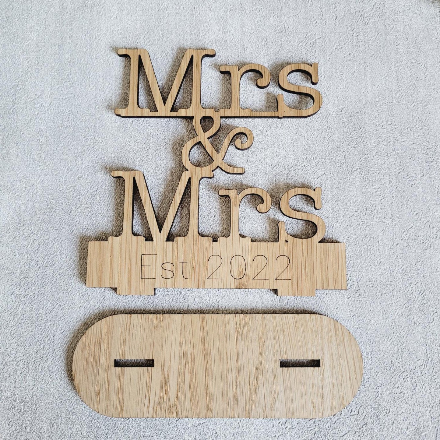 Mrs and Mrs Sign, Bride and Bride Gifts