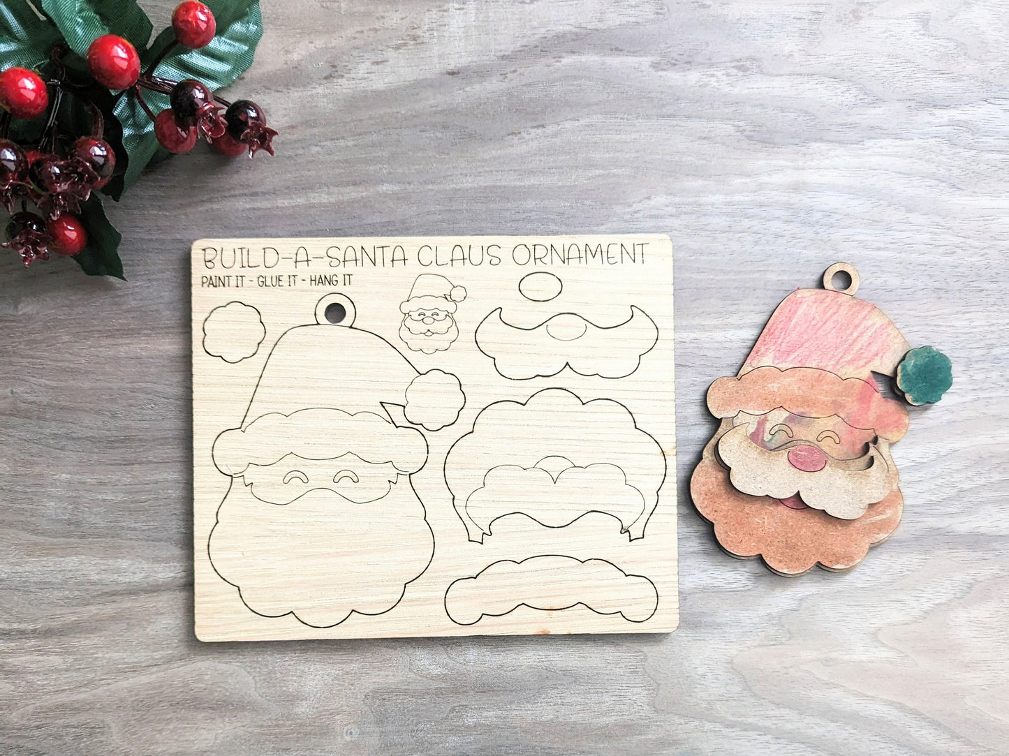 Paint Your Own Christmas Decorations Kit
