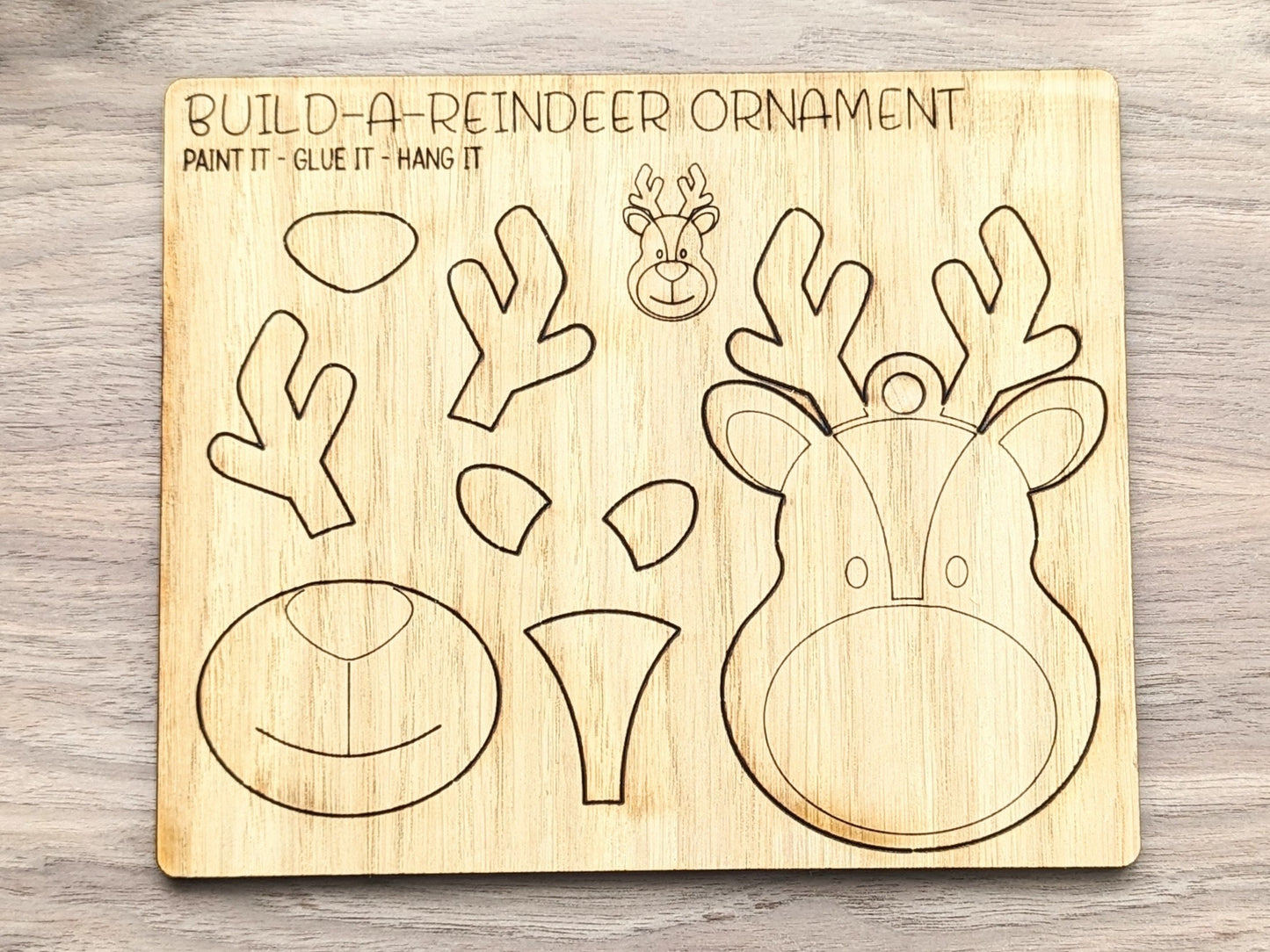 Paint Your Own Christmas Decorations Kit