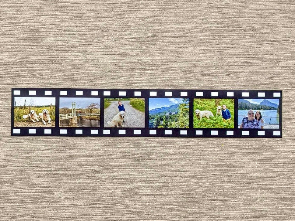 Large Movie Strip Fridge Magnets - 6 Image
