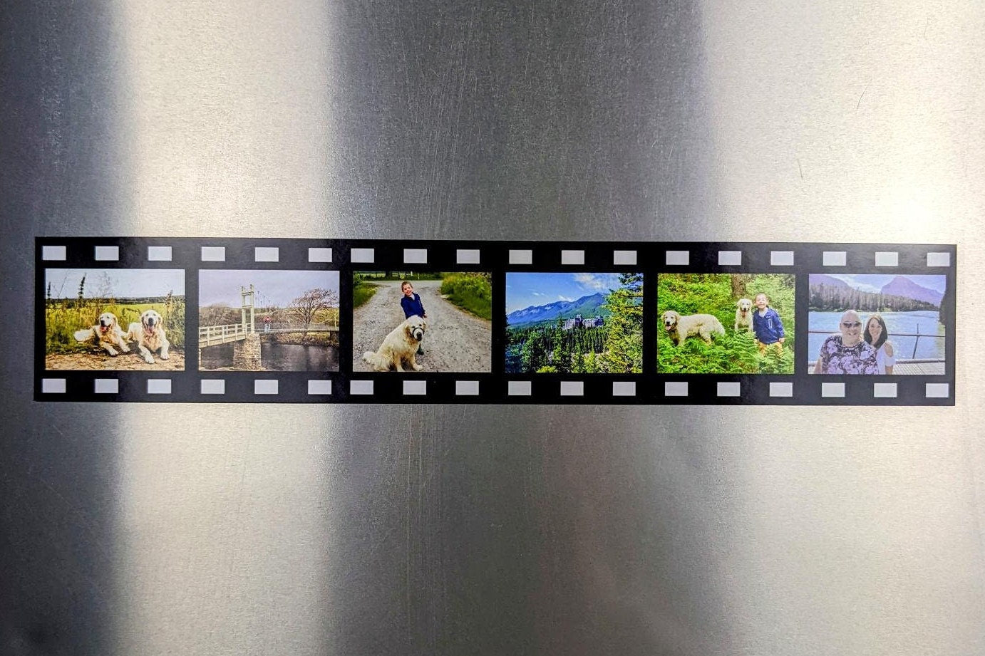 Large Movie Strip Fridge Magnets - 6 Image