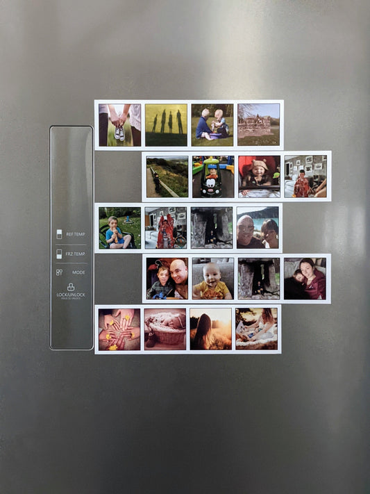 Photo Strip Magnets, Personalised Magnet