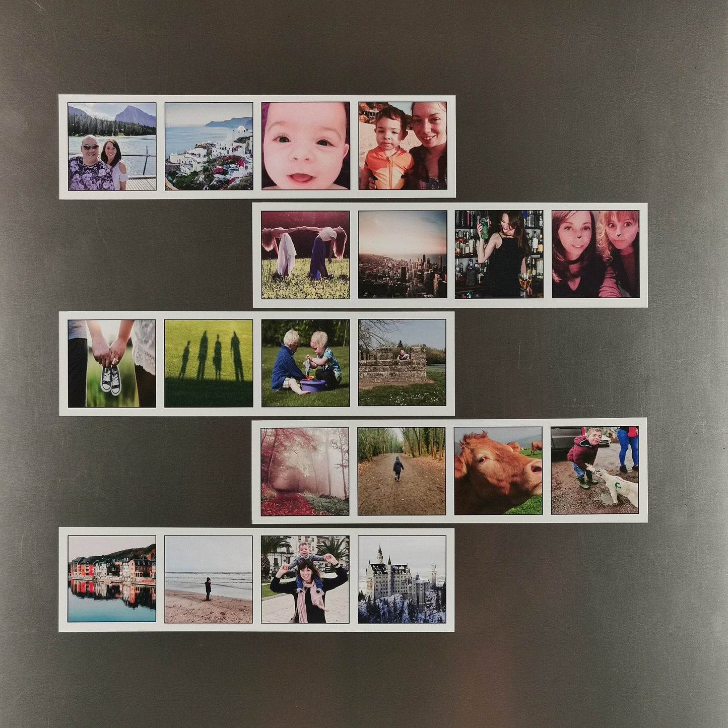 Photo Strip Magnets, Personalised Magnet
