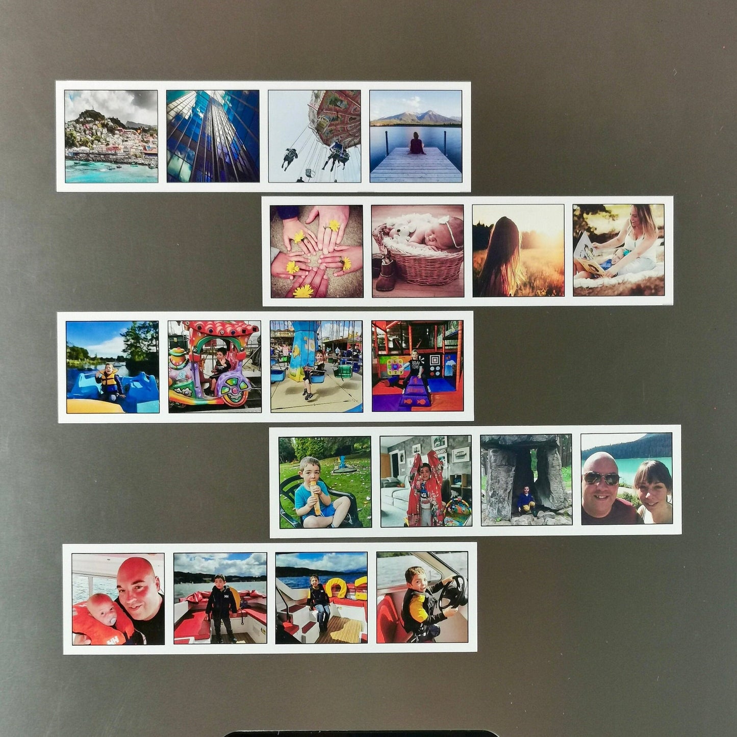 Photo Strip Magnets, Personalised Magnet