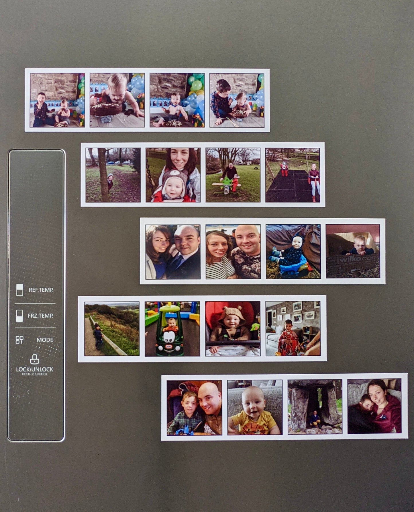 Photo Strip Magnets, Personalised Magnet