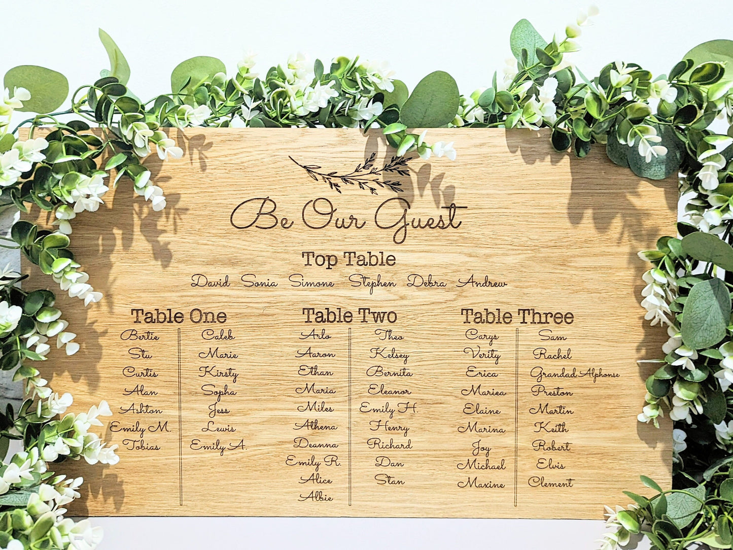 Wedding Table Plan, Wooden Seating Chart, Rustic Event Sign, Boho Wedding Decor