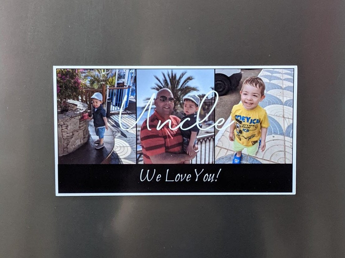 Personalised Uncle Magnet