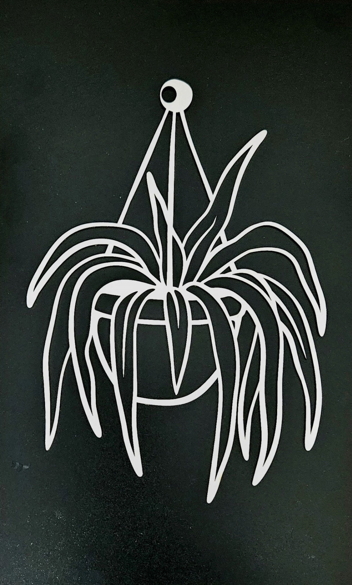 Wooden Plant Wall Art Set of 3 – Unique and Stylish Home Decor, Customizable Sizes & Color