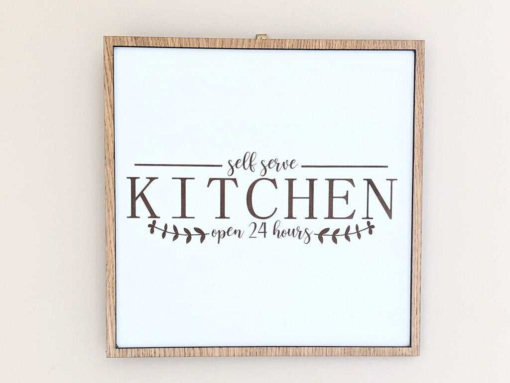 “Bed & Breakfast, You Make Both” Wooden Funny Sign – Handcrafted Inspirational Home Decor, Custom Sizes & Wood Finishes