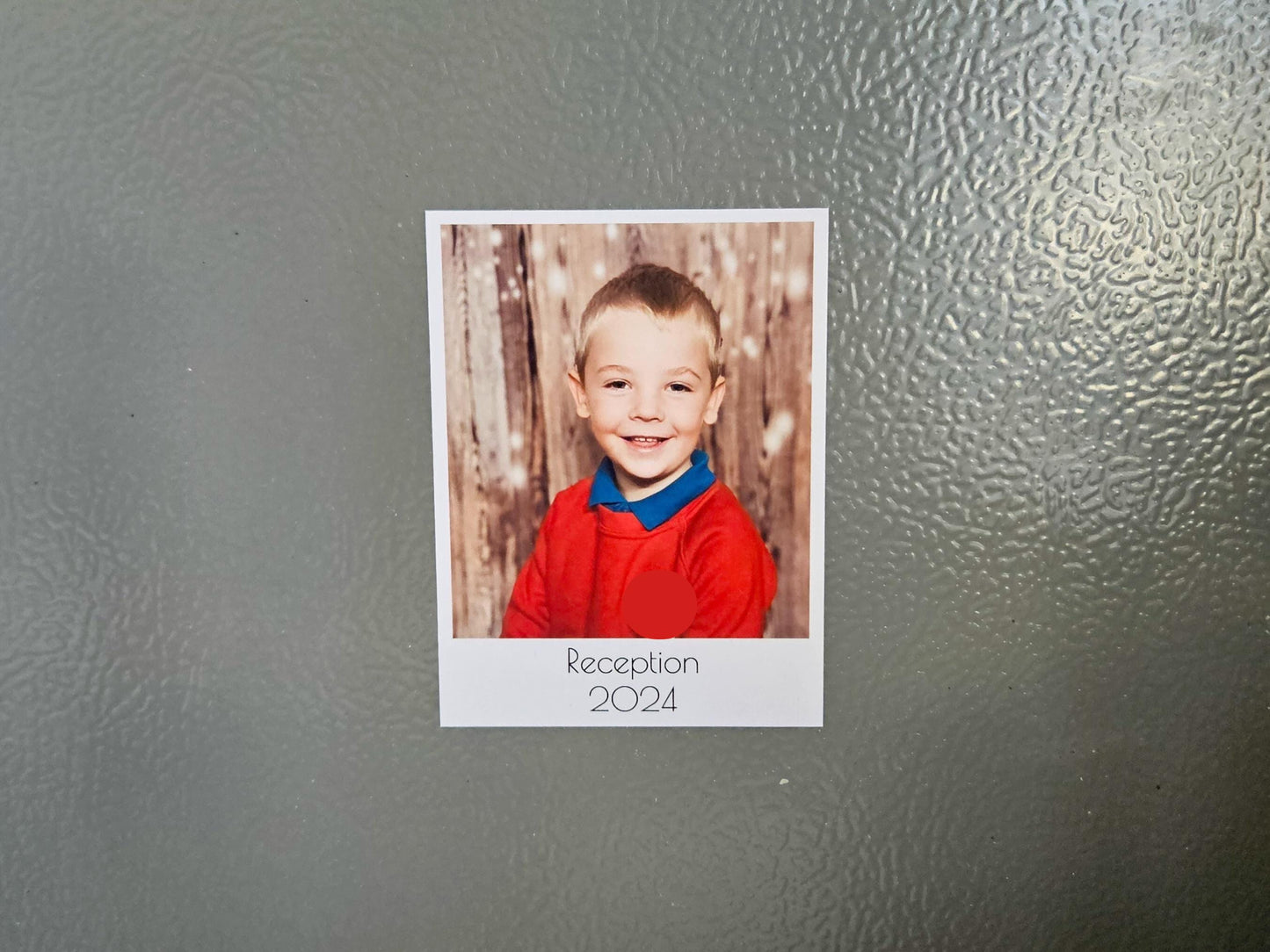 School Photo Magnet, Photo Fridge Magnet, First Day of School Picture Idea