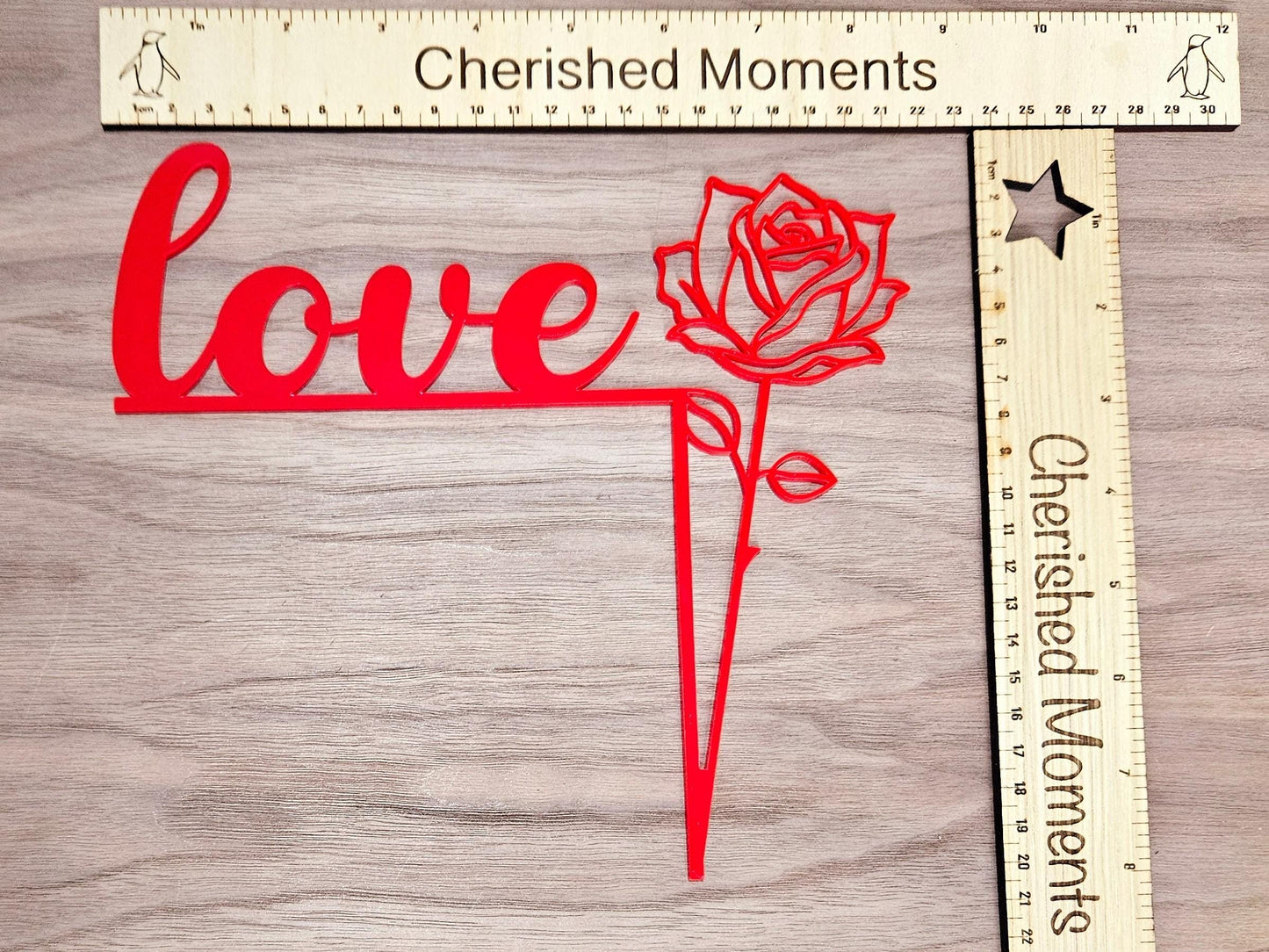 Love & Rose Door Corner Decoration – Romantic Home Decor