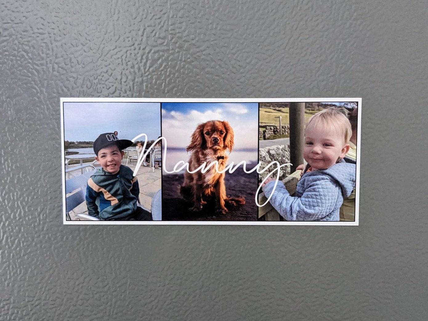 Personalised Nanny Photo Magnet