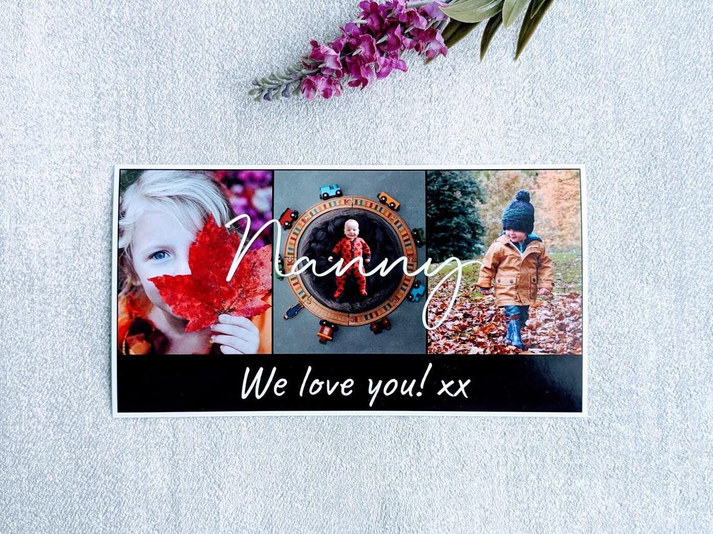 Personalised Nanny Photo Magnet
