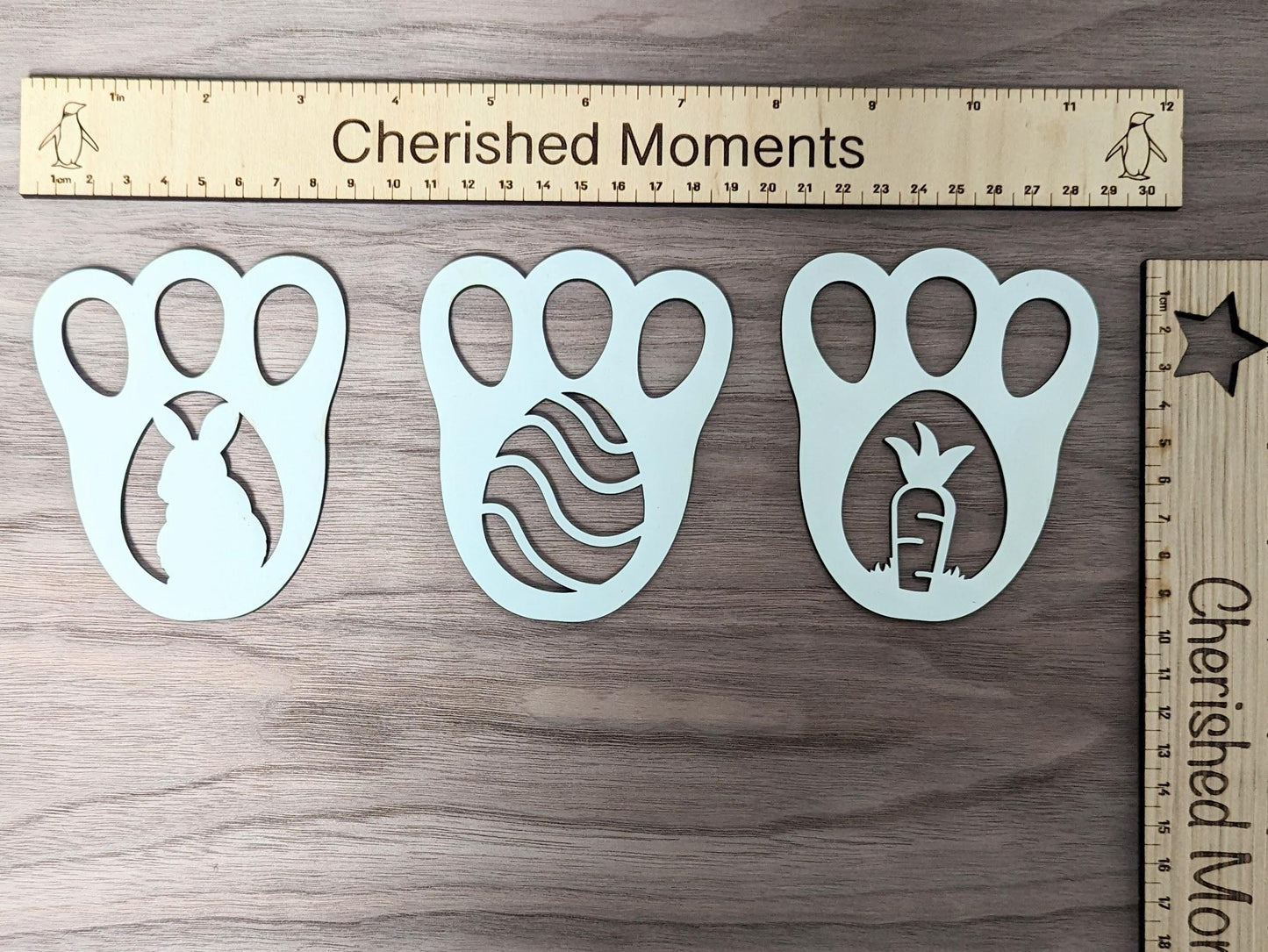 Easter Bunny Feet Stencil – Rabbit Footprint