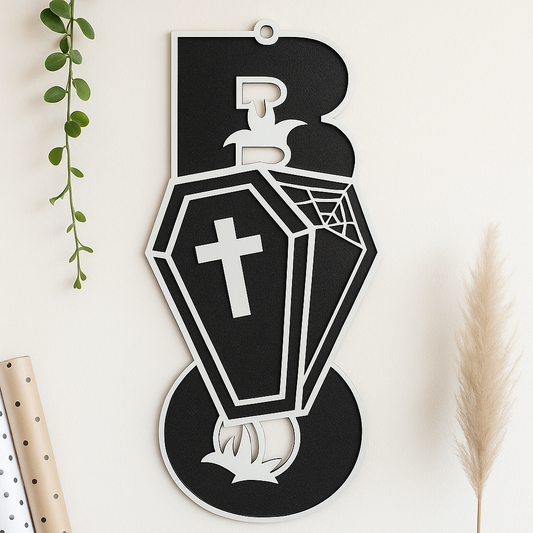 Boo Halloween Wall Decor – Spooky Hanging Art
