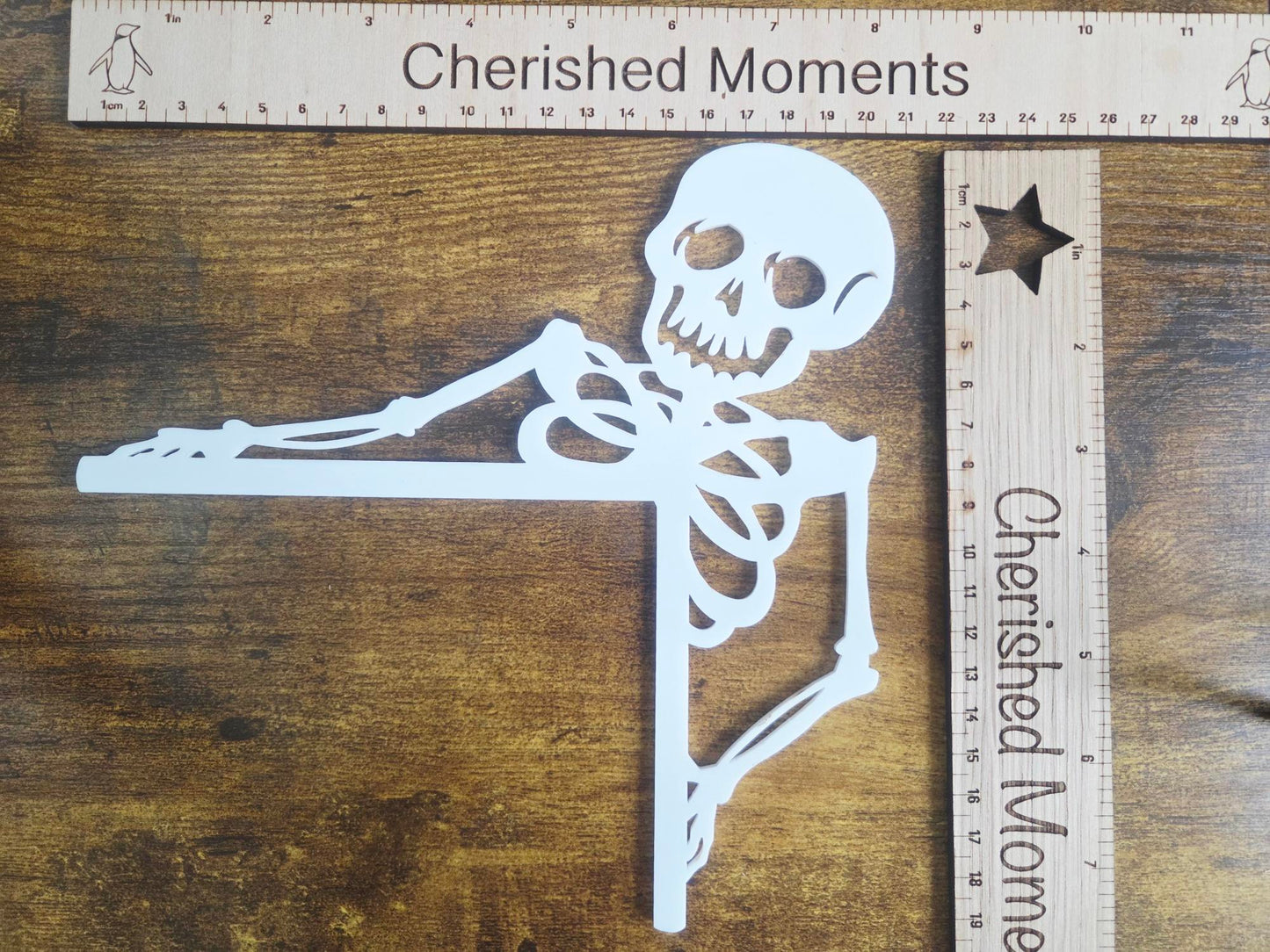 Skeleton Door Corner Halloween Decoration
