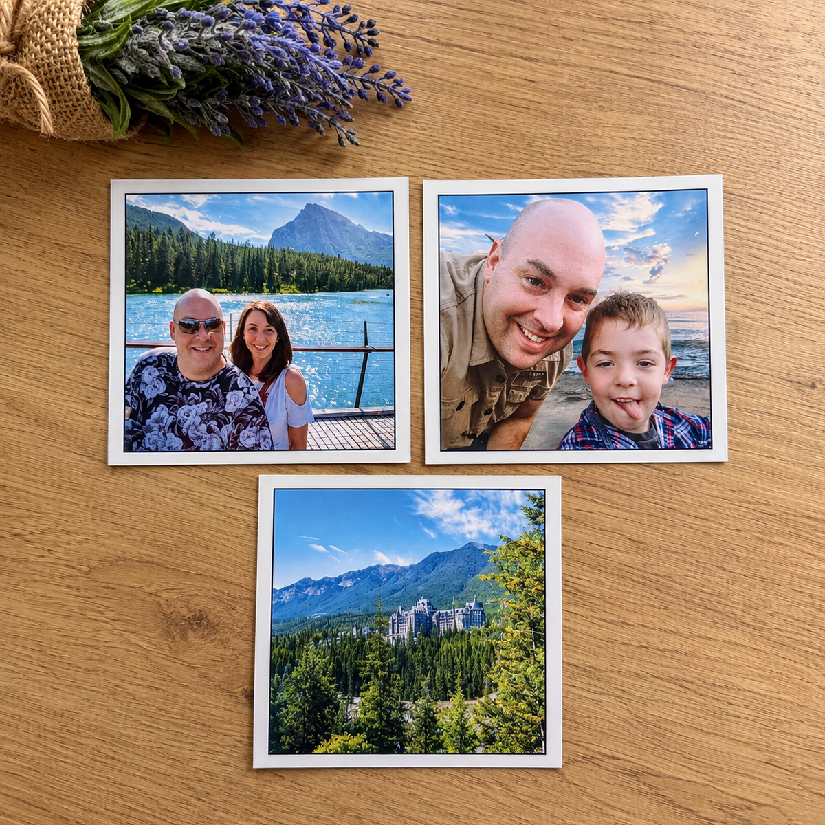 Personalised Photo Fridge Magnets – Custom Picture Magnets 9cm
