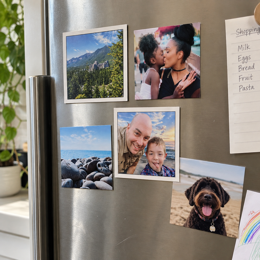 Personalised Photo Fridge Magnets – Custom Picture Magnets 9cm