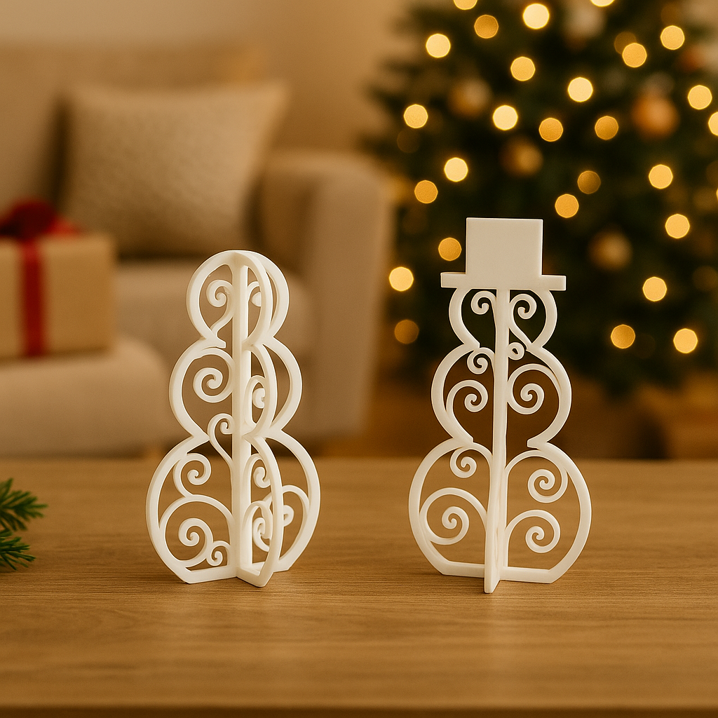 Snowman Ornament – Christmas Decoration, Festive Home Décor, Winter Gift, Secret Santa Idea