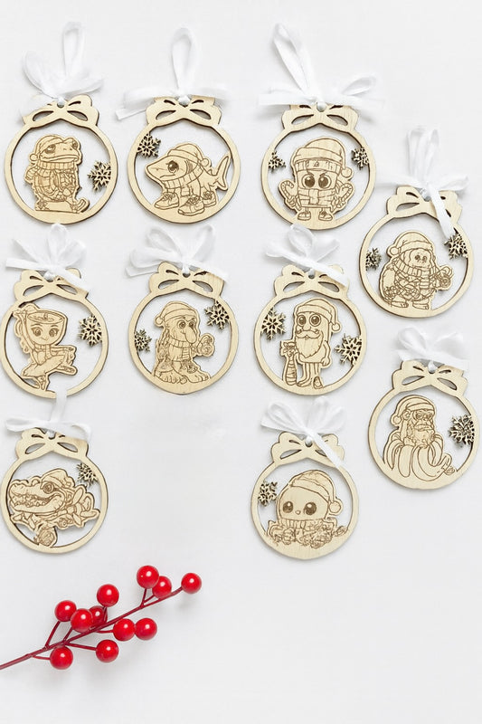 Italian Brain Rot Hanging Christmas Decorations